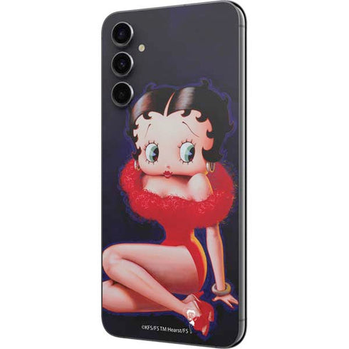 Betty Boop Red Dress Galaxy A14 5G Skin